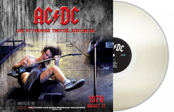 AC/DC LIVE AT PARADISE THEATER, BOSTON 1978 LP Clear