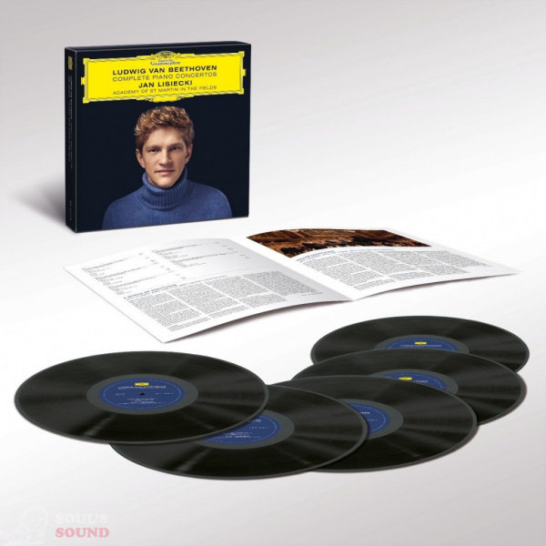 Jan Lisiecki Academy Of St Martin In The Fields Beethoven Complete Piano Concertos 5 LP Boxset Limited