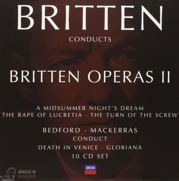 Benjamin Britten Britten Conducts Britten: Opera Vol.2 10 CD