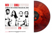 RED HOT CHILI PEPPERS AT PAT O BRIEN PAVILION DEL MAR LP Red Marbled