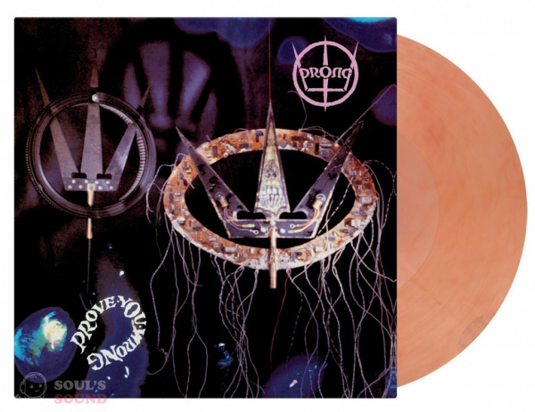 Prong Prove You Wrong LP Crystal Clear & Red Marbled Limited