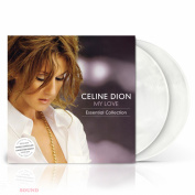 Celine Dion My Love: Essential Collection 2 LP Pearl White Limited