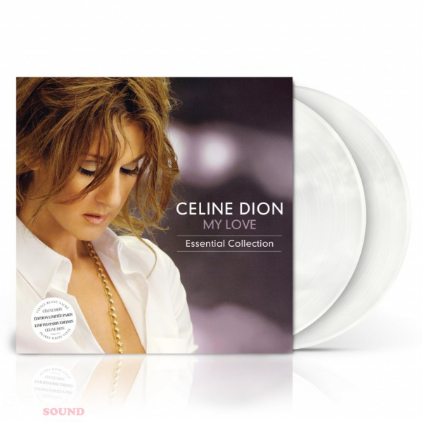Celine Dion My Love: Essential Collection 2 LP Pearl White Limited