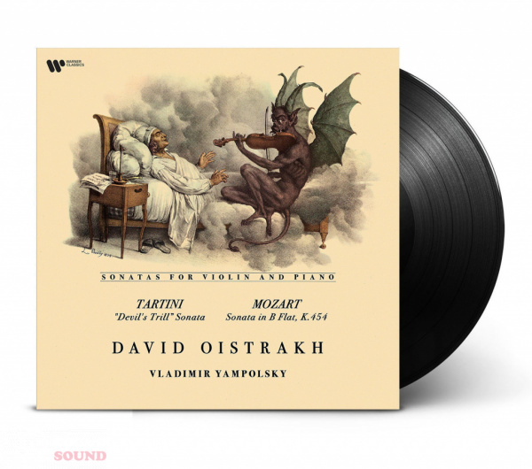 David Oistrakh Tartini The Devil's Trill, Mozart Violin Sonata, K454 LP