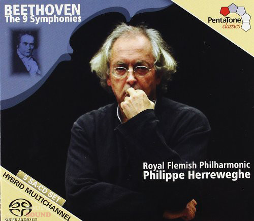 Beethoven, Collegium Vocale Gent, Accademia Chigiana Siena, Royal Flemish Philharmonic, Philippe Herreweghe ‎– The 9 Symphonies 5 SACD