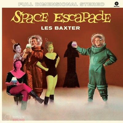 LES BAXTER - SPACE ESCAPADE + 4 BONUS TRACKS! LP