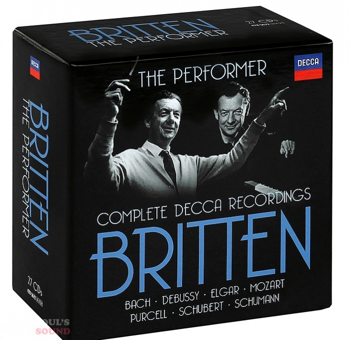 欧27discs CD B. Britten Britten the Performer 4785672 紙ジャケ /00780-