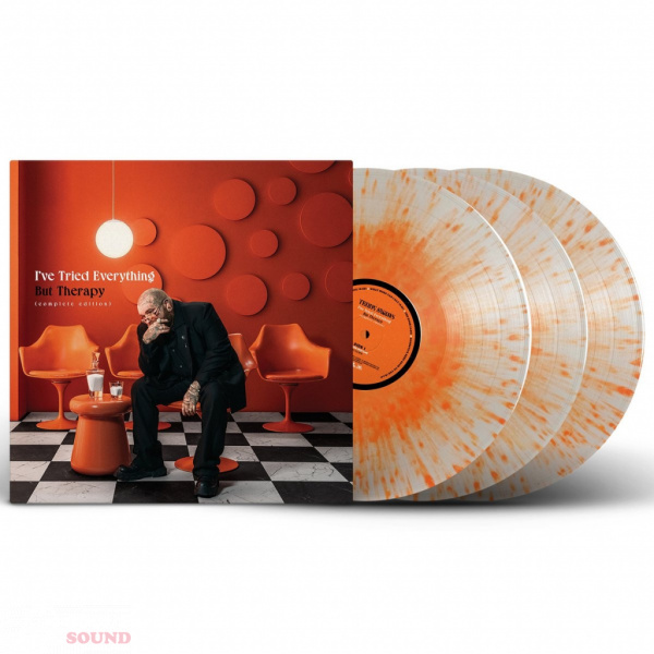 Teddy Swims I've Tried Everything But Therapy (Complete Edition) 3 LP Milky Clear / Orange Splatter Limited