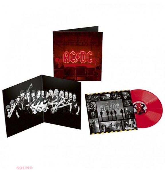 AC/DC POWER UP LP red