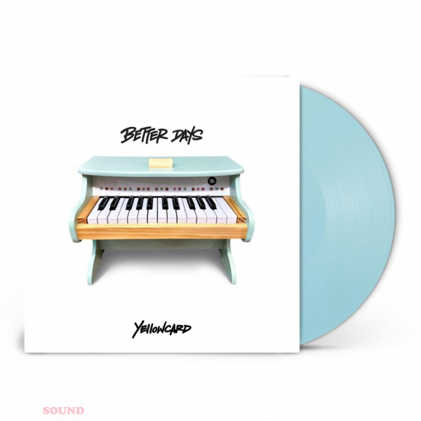 Yellowcard Better Days LP Baby Blue