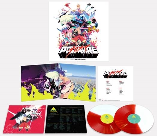 Hiroyuki Sawano Original Soundtrack Promare 2 LP Limited Half White Half Red