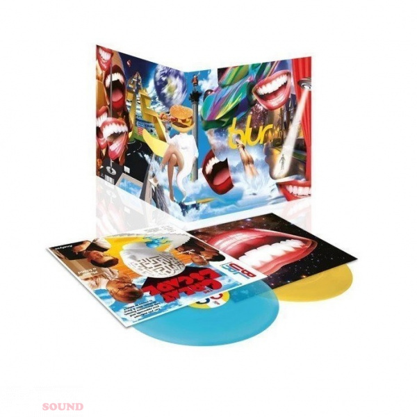 Blur The Great Escape (30th Anniversary) 2 LP Yellow & Blue