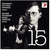Fifteen Symphonies Shostakovich / Sanderling 11 CD