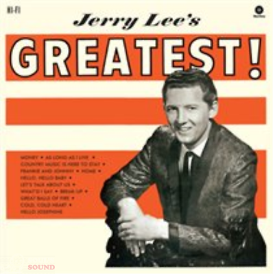 JERRY LEE LEWIS - JERRY LEE'S GREATEST! + 2 BONUS TRACKS LP