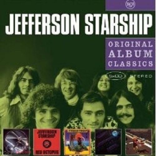 JEFFERSON STARSHIP - ORIGINAL ALBUM CLASSICS (DRAGON FLY / RED OCTOPUS / SPITFIRE / EARTH / FREEDOM AT POINT ZERO) 5CD