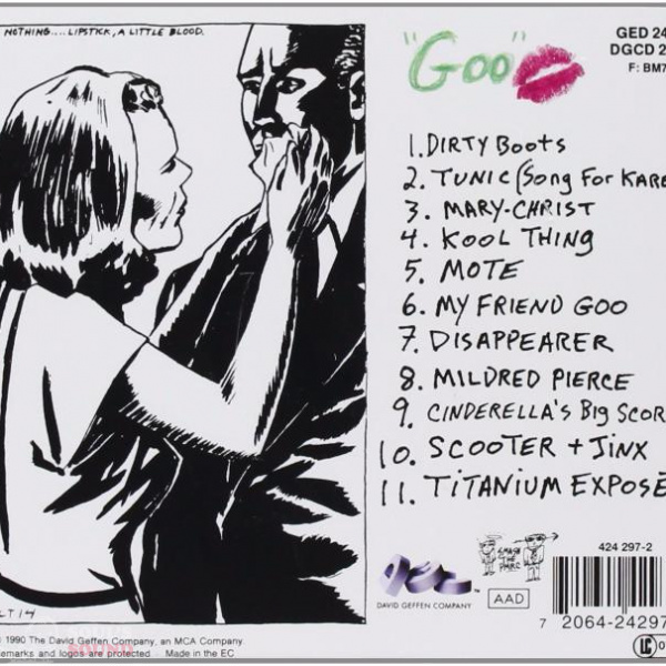 Sonic Youth Goo CD