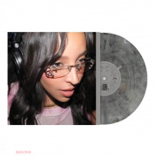 Tinashe Popstar LP Black & Silver Marbled