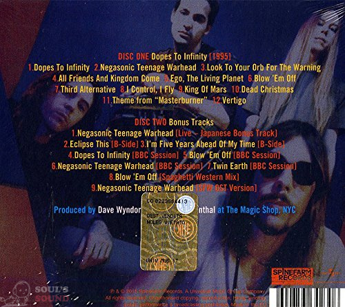 Monster Magnet Dopes To Infinity 2 CD Deluxe