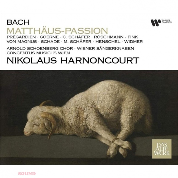 NIKOLAUS HARNONCOURT BACH MATTHAUS-PASSION 3 LP