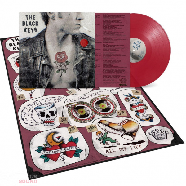 The Black Keys No Rain, No Flowers LP Red Transparent + Poster Limited