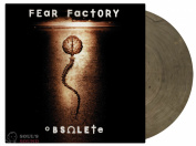 Fear Factory Obsolete LP Crystal Clear & Black Marbled Limited Numbered