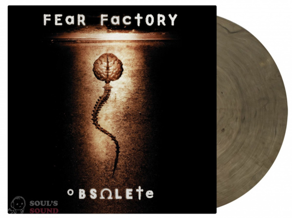 Fear Factory Obsolete LP Crystal Clear & Black Marbled Limited Numbered