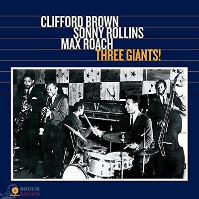 CLIFFORD BROWN - THREE GIANTS! LP