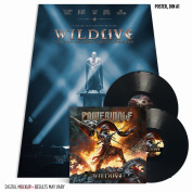 Powerwolf Wildlive Live At Olympiahalle 2 LP + Poster