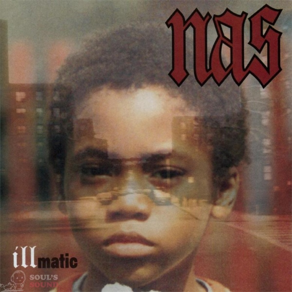 Nas Illmatic LP Crystal Clear