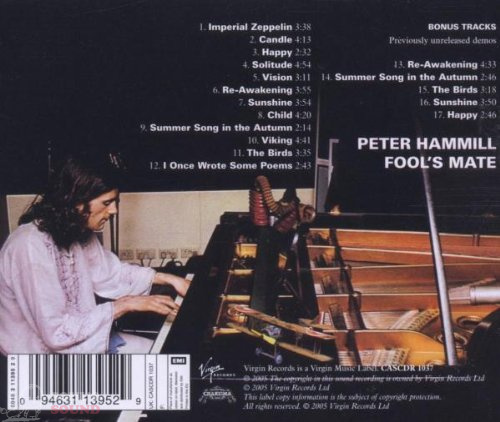 Peter Hammill Fool's Mate CD