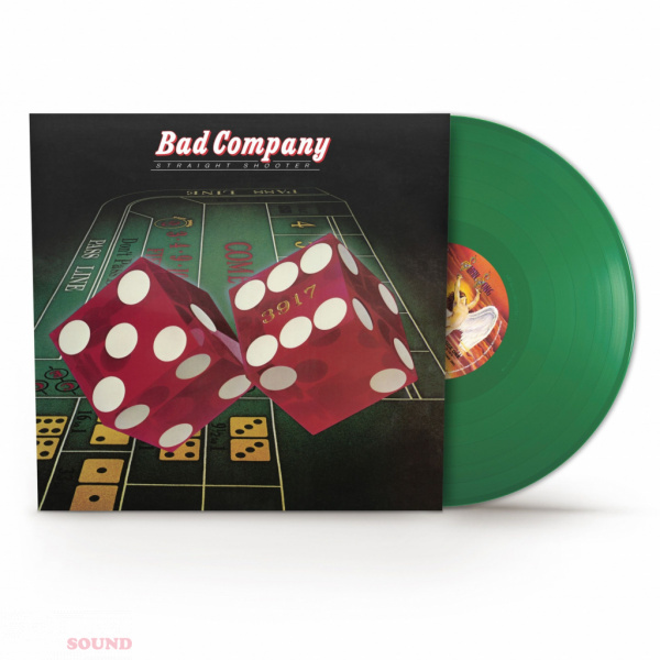 Bad Company Straight Shooter LP Limited Opaque Evergreen
