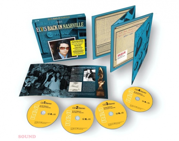 Elvis Presley Back In Nashville 4 CD