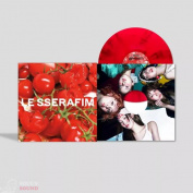 Le Sserafim Spaghetti  LP Tomato Red, Stickers, Photocards, Insert