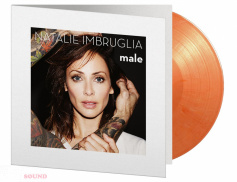 Natalie Imbruglia Male 10th Anniversary LP Orange & White Marbled Limited