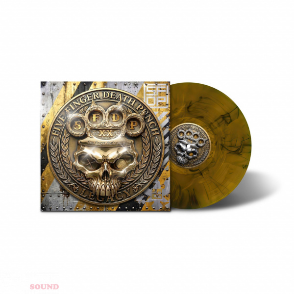 Five Finger Death Punch Legacy LP Amber Wave