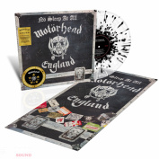 Motorhead No Sleep At All LP 50th Anniversary Edition Clear White & Black Splatter Poster