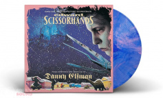 Danny Elfman Edward Scissorhands LP Blue and Pink Mixed Swirl Limited