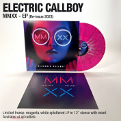 Electric Callboy Mmxx - Ep LP Limited Edition Transparent Magenta / White Splattered