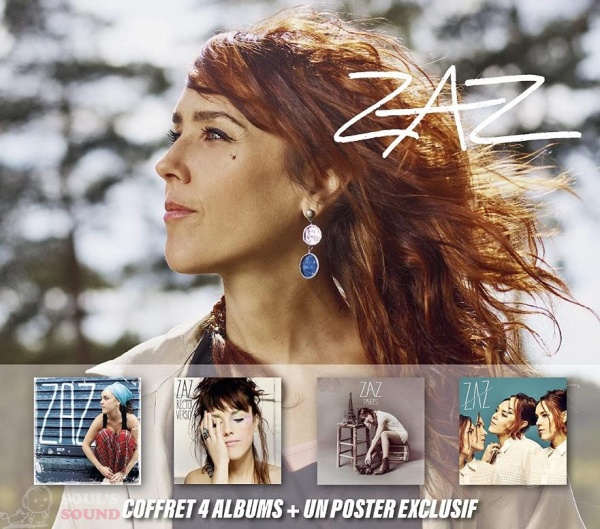 Zaz Coffret 4 Albums 5 CD