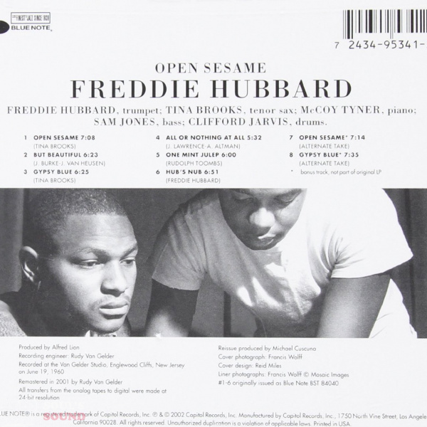 Freddie Hubbard Open Sesame CD