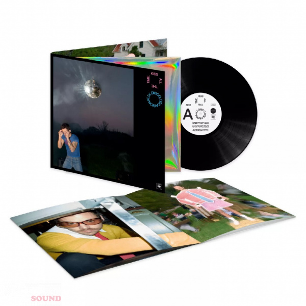 Harry Styles Kiss All The Time. Disco, Occasionally LP + Booklet, Holographic Inner Sleeve