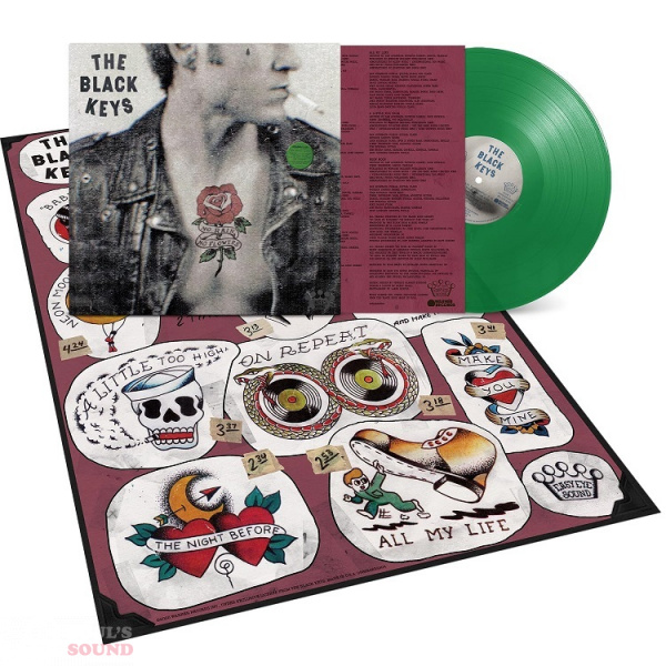 The Black Keys No Rain, No Flowers LP Green + Poster Limited
