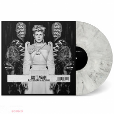 Royksopp & Robyn Do It Again LP Limited Numbered Edition White & Black Marbled