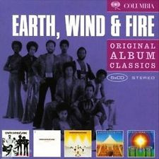 EARTH, WIND & FIRE - ORIGINAL ALBUM CLASSICS (THAT'S THE WAY OF THE WORLD / GRATITUDE / SPIRIT / ALL IN ALL / I AM) 5 CD