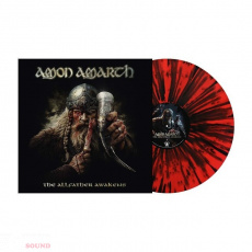 Amon Amarth The Allfather Awakens LP Red Splatter
