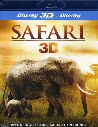 MOVIE - SAFARI 3D Blu-Ray