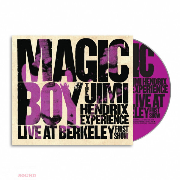 Magic Boy: The Jimi Hendrix Experience Live At Berkeley (First Show) CD