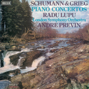 Radu Lupu, London Symphony Orchestra, André Previn Schumann & Grieg Piano Concertos LP