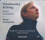 Denis Kozhukhin Tchaikovsky and Grieg piano concertos SACD