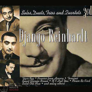 DJANGO REINHARDT - SOLOS, DUETS, TRIOS & QUARTETS 3CD